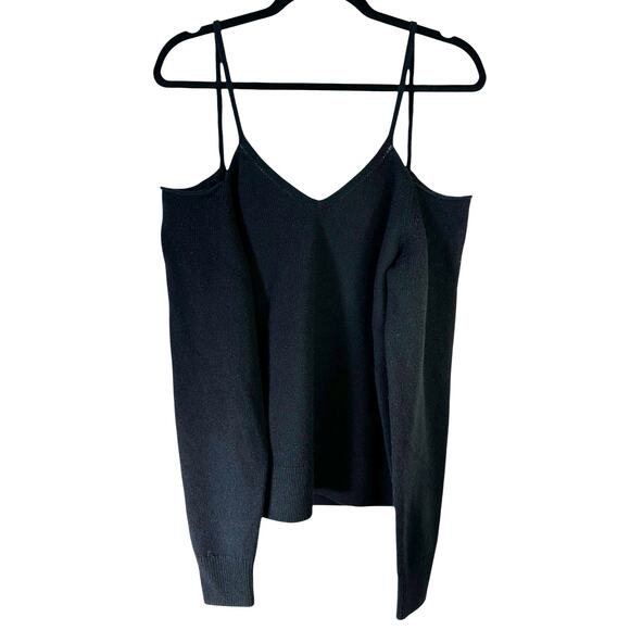 Dries Van Noten 100% Merino Wool Knit Sweater Black XS Old Money Luxury Designer - Picture 1 of 11